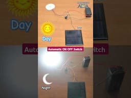 Automatic Day Night Light ON and OFF Switch #shorts #automatic #daynight #ytshorts