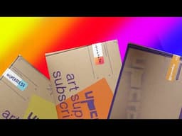 Let´s open the upcrate boxes i won and make something with it