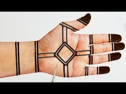 Easy Simple Mehndi Design | New Stylish Mehandi Design | front hand Mehndi design | Mehandi Designs