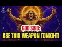LISTEN, CHOSEN ONE! TONIGHT, THE LORD HAS AUTHORIZED YOU TO USE THIS WEAPON! 😮