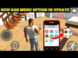 Indian Bike Driving 3D RGS Menu Kaise Use Kare 🤯🔥| RGS Menu Feature in Update 😍| Harsh in Game