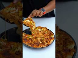 VERY CHEESY PIZZA 🍕 #cooking