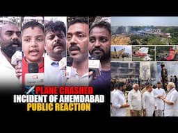 Ahmedabad Plane Crash ✈️ | Shocking Public Reactions 😱