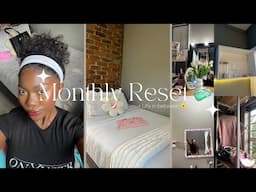 Monthly Reset | Deep Cleaning + Decluttering | Monthly planning | Shopping + life in between