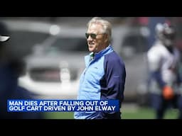 Man dies after falling out of golf car driven by John Elway