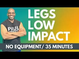 Want TONED Legs in 35 Minutes Try This Low Impact Workout
