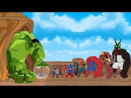 Rescue HULK & SPIDERMAN: Returning from the Dead SECRET - FUNNY | SUPER HEROES MOVIE ANIMATION