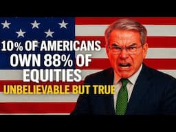 10% of Americans own 88% of Equities - Unbelievable but True 📉💸
