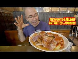 El RESTAURANTE GALLEGO MÁS AUTÉNTICO de Madrid: 50 años sin cambiar NADA