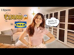Spent *2.5 Lakhs* At IKEA 😭💰 | Manasi Mau