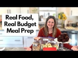 Budget Meal Prep for a Family of 5 (No Seed Oils, No Sugar!) | Healthy & Organic (Ep.1)