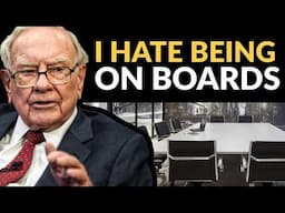 Warren Buffett Explains Why He Hates Corporate Boards