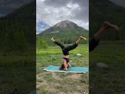 POV I died and went to heaven #naturelovers #naturetravel #yoga #natureasmr #campinglife #yogaflow