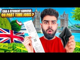 Can YOU survive on a 20 Hour Part-Time JOB in The UK🇬🇧| Monthly Earnings of an International Student