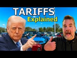 TRUMP TARIFFS ON CAR PRICES - (Tariffs Impact Explained) - Kevin Hunter The Homework Guy