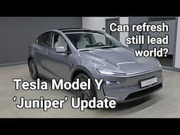 Tesla Model Y 'Juniper' Update 2025 Walkaround: major improvements to world bestseller | WhichEV