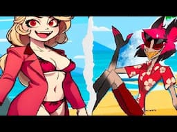 Charlie Husk Beach Vacation  - Hazbin Hotel Comic Dub