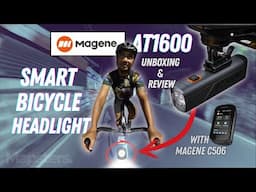 Is the Magene AT1600 the Ultimate Bike Light? | Unboxing & Review