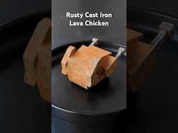 Lava Chicken made from Iron #diy