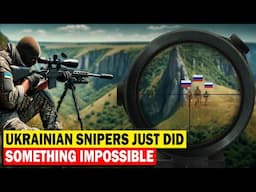 How Ukrainian Sniper Just Did Something Impossible Against 3 Russian Soldiers