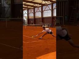 The foot speed of the tennis pros!  #tennis #alexeipopyrin
