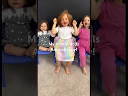 My Reborn dolls dancing thanks to Ai 😂 #reborndolls #reborn #doll