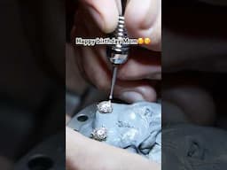 Gold Diamond Earrings