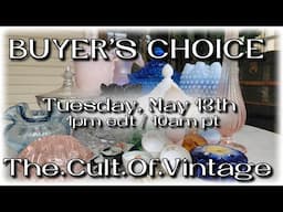 Buyer's Choice Live Sale