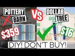 🛑 STOP Wasting $$$ at Retail Stores!  Save $1000+ with Pottery Barn, Kirklands & Magnolia DIY Dupes!