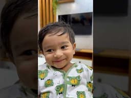 ঘুম থেকে উঠেই Tojo খুব ব্যস্ত 😍 প্রচুর কাজ করতে হচ্ছে ♥️ #indianvloggersoumi #cutebaby