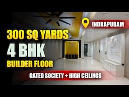 Indirapuram Builder Floor for Sale | LUXURIOUS Independent House in Ghaziabad