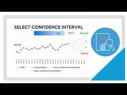 Forecast in Excel with Dynamic Confidence Intervals | Excel Forecast Sheet Tutorial