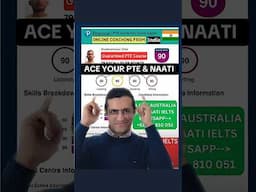 ACE YOUR PTE & NAATI CCL! #shorts #pte #ptetips #ptetipsandtricks #naaticcl #aoneaustralia #fyp