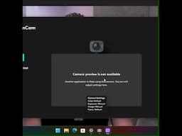 How to see your webcam in multiple apps at the same time in Windows #techtips