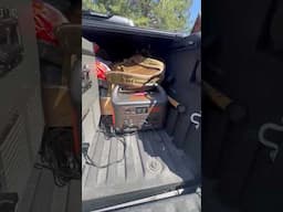 Iceco VL60 dual zone portable refrigerator on a road trip to Sequoia National Park