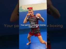 POV : your partner is shadow boxing against  Volkanovski