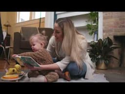 Reading with your baby to promote their speech and language