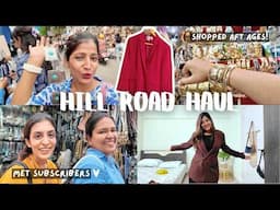 Hill Road Shopping Spree! Y2K Belts, Bangles, Blazers at ₹500?!😱 Try-On Haul