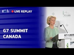 Ursula von der Leyen at G7 Summit: "All of us need to avoid protectionism"