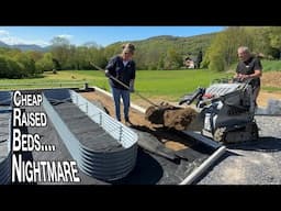 Chinese steel raised garden beds | Cheap but are the worth it