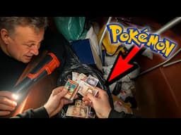 WE FOUND POKEMON CARDS WHILE DUMPSTER DIVING