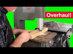 $25 + $250 = an $800 Bandsaw: Shopsmith Bandsaw Overhaul