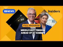 Israel strikes Iran as Australia urges restraint | Insiders | ABC News