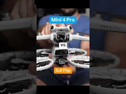 DJI Flip vs Mini 4 Pro - Flip has superb camera quality with some odd side features #DJI #mini4pro