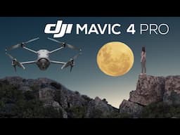 DJI Mavic 4 Pro: Full Moon Cinematic shots
