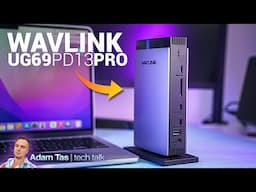 Triple 4K, 15 Ports, One Cable - Wavlink WL-UG69PD13PRO Dock Reviewed
