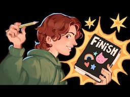 5 tips to finish your sketchbook this summer ✨