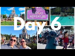 Walt Disney World Vlog | Day 6 | A beautiful day in MAGIC KINGDOM and Disney Springs