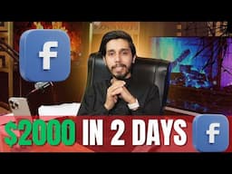 $2000 in 2 Days | Make Money From Facebook CM