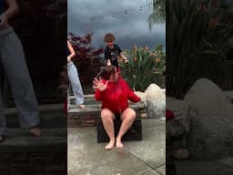 ICE Bucket CHALLENGE, ROWDYROGAN enjoyed doing this to his MOM 😭🤣 #icebucketchallange #shorts